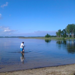 Тянем рыбу и отдыхаем на озере струсто Браслав